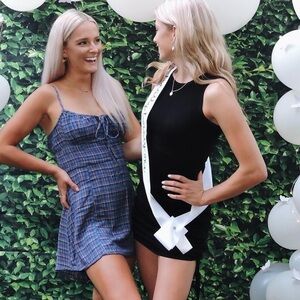 Lioness-Princess Polly black mini dress